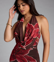 Island Muse Floral Maxi Dress