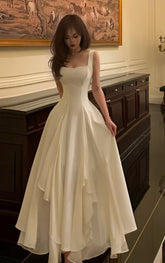 Vintage & Classic Ivory Chiffon Evening Prom Dress N2164