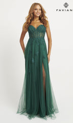 Long Formal Dress 11057 by Faviana