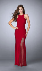 Long Formal La Femme Dress 23956