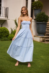 Mandy More Maxi Dress Blue