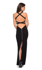 Long Formal La Femme Dress 27637