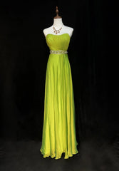 Vintage 90s Prom Dresses A Line Strapless Green Chiffon With Pleated Cape Formal Evening Outfits N3852