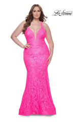 La Femme 31118 Plus-Size Formal Prom Dress