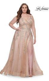 La Femme 31383 Formal Plus-Size Prom Dress
