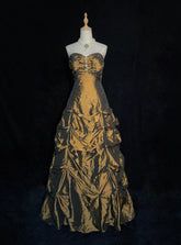 Vintage Prom Dresses Inspo Ball Gown Sweetheart Olive Green With Beading For Women Formal Dress N3261