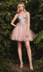 Ladivine Short Party Dress 9239