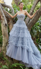 Andrea & Leo Long Formal Dress A1017