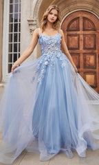 Andrea & Leo Long Formal Dress A1142