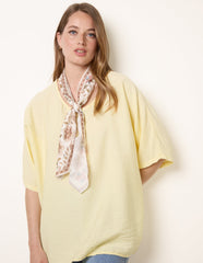 Scarf Viscose Top