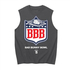 Bad Bunny Bowl Men's Sleeveless Cotton Tank Top
