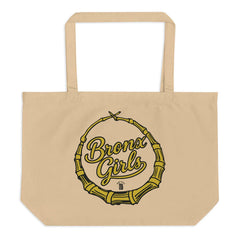 Bronx Girls Large Organic Tote Bag by Bronx Native