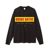 Bronx Native Vintage Washed Long Sleeve T-Shirt