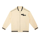 BronXNative Contrast Piping Zip Bomber Jacket by Bronx Native for New York summer