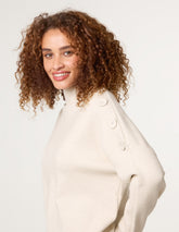 Button Shoulder Jumper