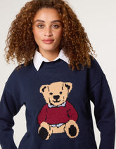 Round Neck Bear Jumper
