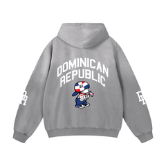 Capitaleño DR Lim. Ed. Heavyweight Sunfade Oversized Hoodie by Bronx Native, Summer 2026 hoodies with BX pride and New York streetwear energy
