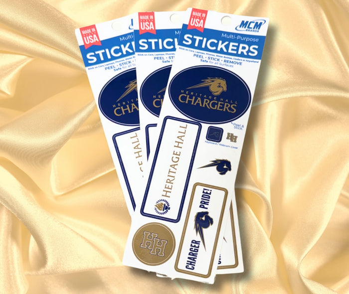 Charger Sticker Sheet, oval chargers