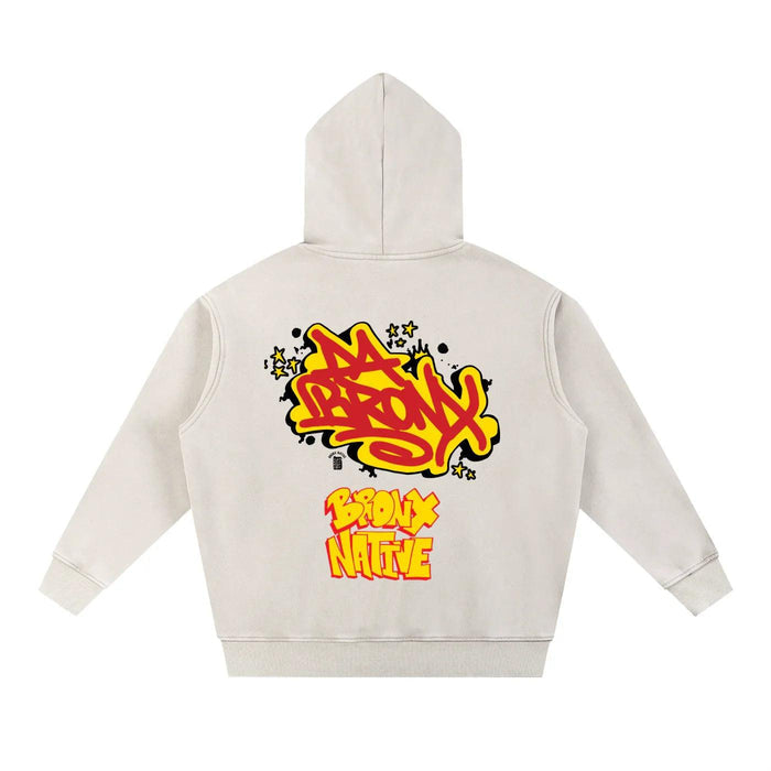 Da Bronx Snow Wash Fleece Oversize Hoodie