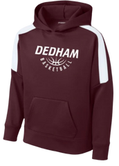 Dedham 2 Color Performance Hoodie (Adult)