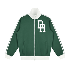 DR Independence Contrast Side Stripe Fleece Track Jacket by Bronx Native for New York summer