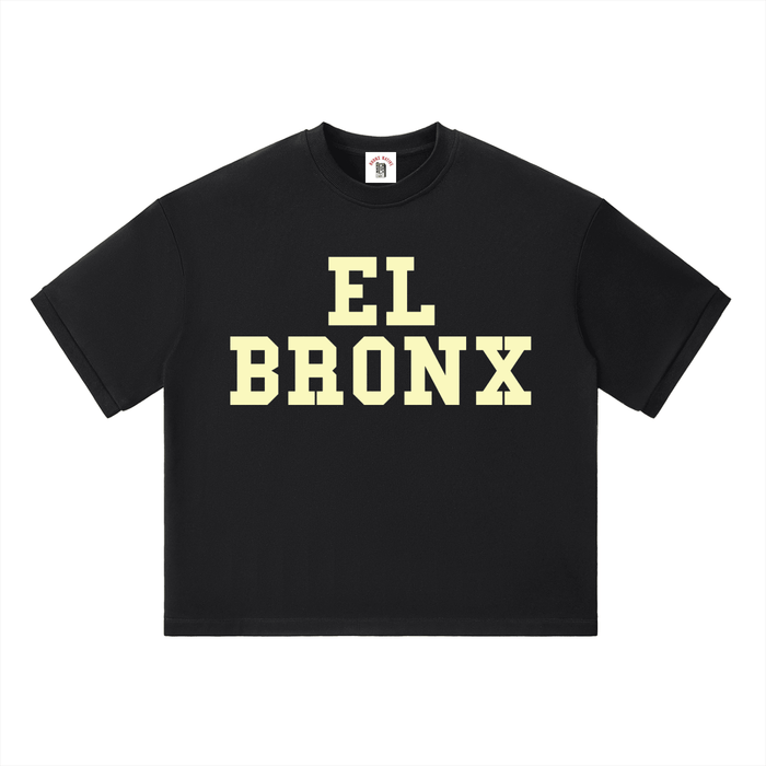 El Bronx Unisex Heavyweight Boxy T-Shirt by Bronx Native for New York summer