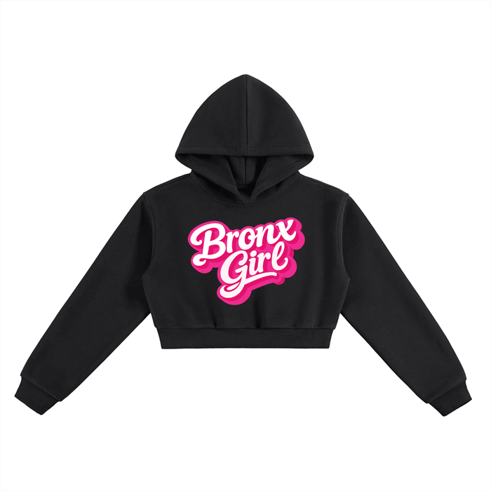 Essential Cropped Hoodie by Bronx Native