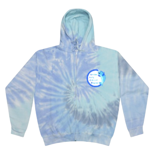 GLITTER NECP Full Zip Hoodie