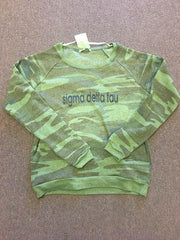 Long Sleeve Camo Shirt with Logo