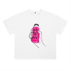 Mad Bills to Pay x BXN Heavyweight Drop Shoulder Tee (Lim. Ed. Drop)
