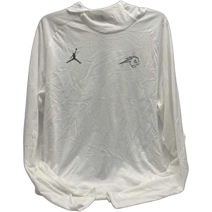 Men's Jordan Jumpman Long sleeve hoodie, white