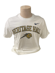 Men's Nike T-Shirt, gold HHall, horse