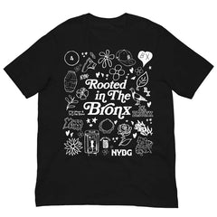 NYBG x Bronx Native Rooted In The Bronx T-Shirt by Bronx Native, Rooted in The Bronx t-shirts streetwear