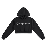 Quisqueyana Essential Cropped Hoodie