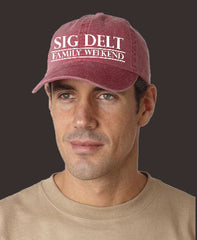 Sigma Delta Tau Family Weekend Hat