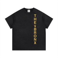 The Bronx Flower Vintage Wash Cotton T-Shirt by Bronx Native