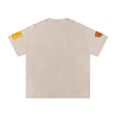 The Bronx New York Snow Washed Oversized Cotton T-Shirt