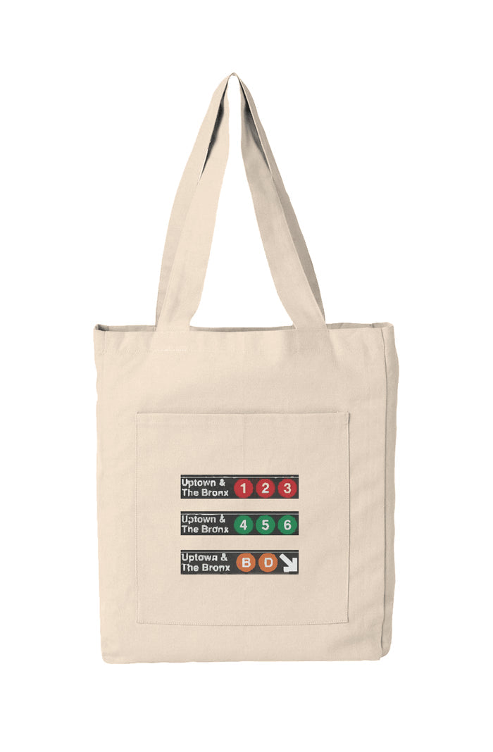 Uptown & The Bronx Subways Reclaimist Everywhere Tote