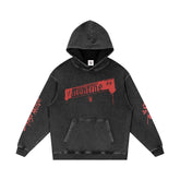 Valentine Ave. Lim. Ed. Snow Washed Loose Cotton Hoodie