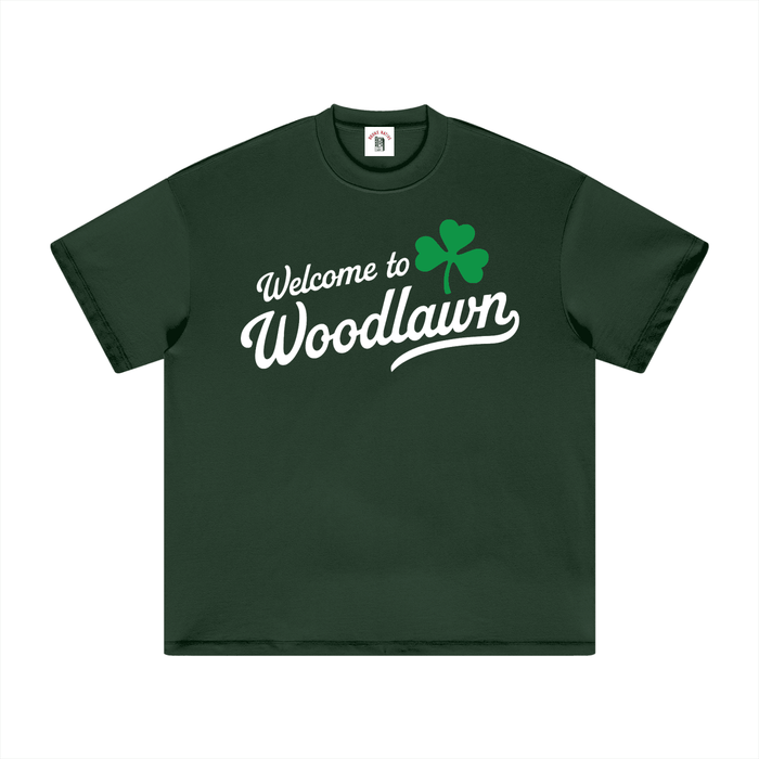 Welcome to Woodlawn Heavyweight Earth Tone T-Shirt