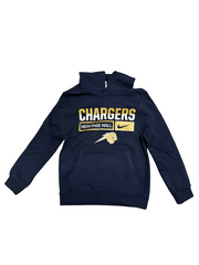 Youth Nike Club Fleece PO Hoody Chargers