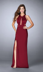 Long Formal La Femme Dress 23655