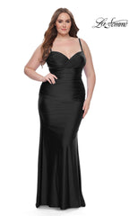 La Femme 31632 Plus-Size Formal Prom Dress