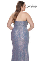 La Femme 31983 Plus-Size Formal Prom Dress