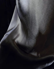 Modest Prom Dresses Mermaid Spaghetti Strap Grey Satin Long Evening Outfits N3471