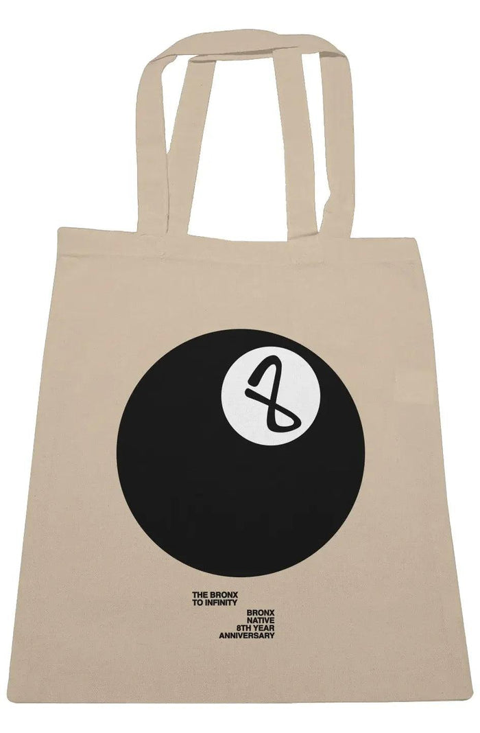 8-Ball 8-Year Anniversary Large Canvas Tote