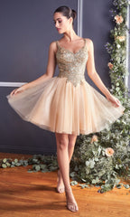 Ladivine Short Party Dress 9239