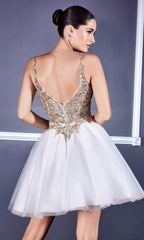 Ladivine Short Party Dress 9239