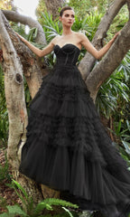 Andrea & Leo Long Formal Dress A1017