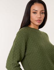Textured Knit Jumper